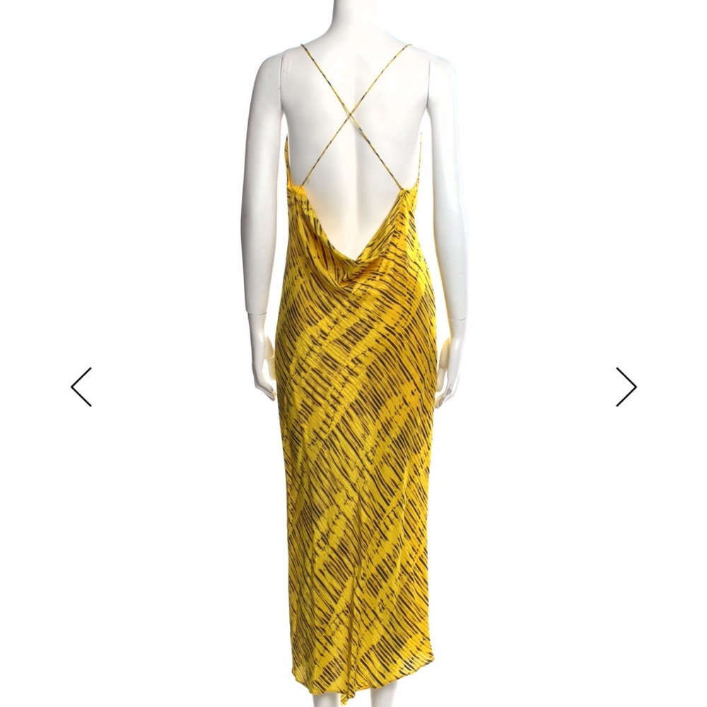 Alice & Olivia open back silk dress - Picture 3 of 3